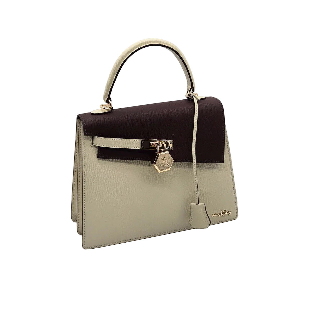 Aria Cream & Brown Bag