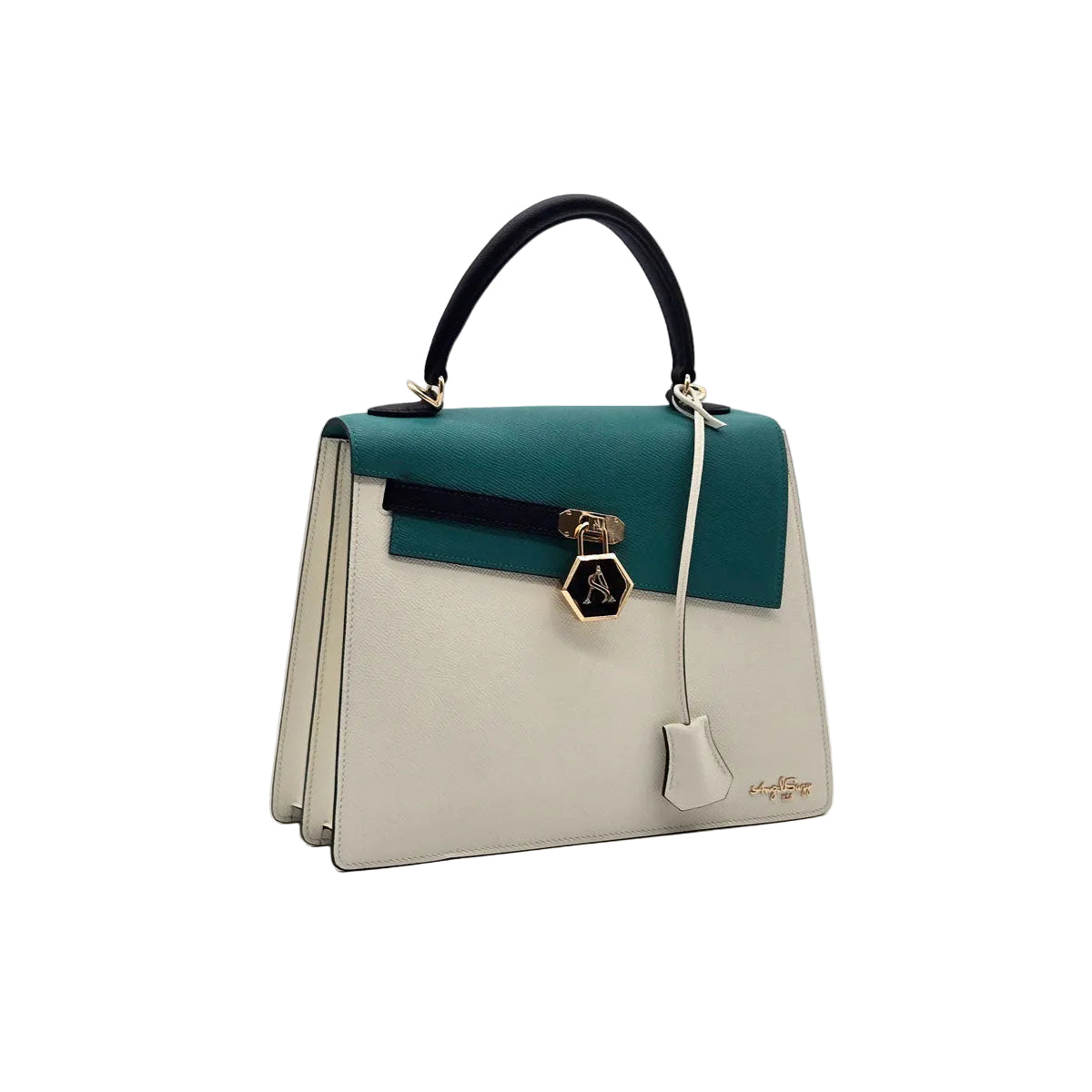 Aria Ivory & Aquamarine Bag