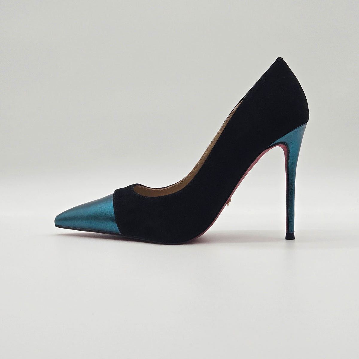 GlamourStride Heels -Teal Dream