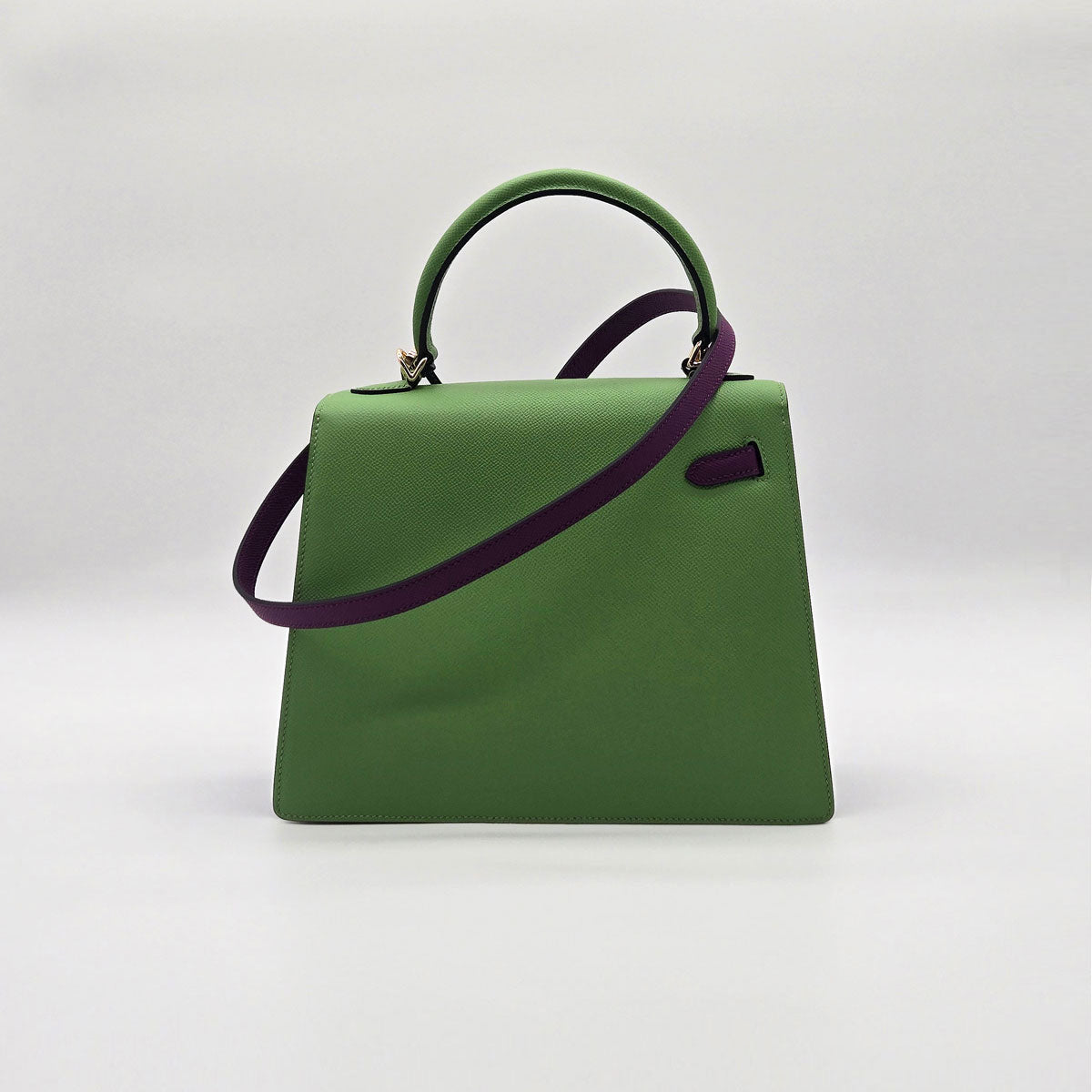 Aria Black & Lime Green Bag