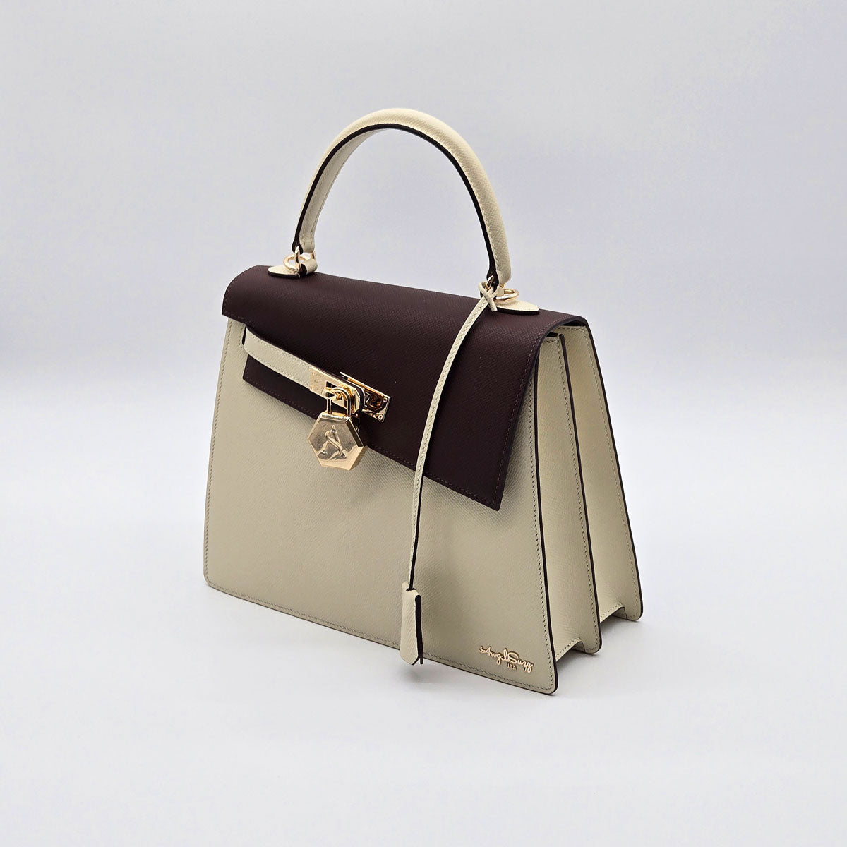 Aria Cream & Brown Bag