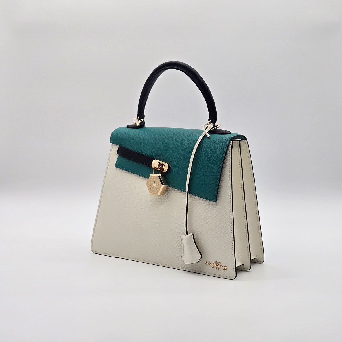 Aria Ivory & Aquamarine Bag