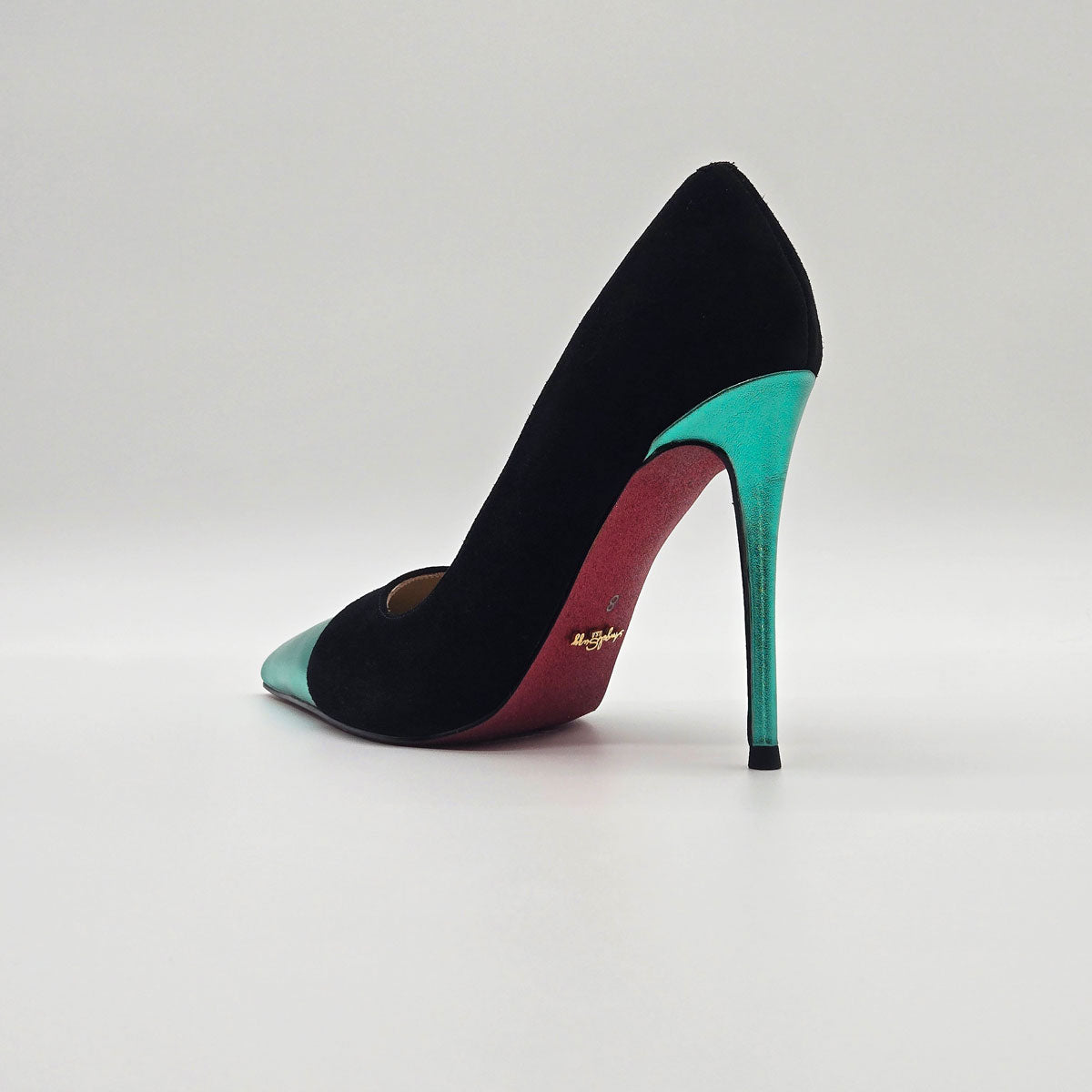 GlamourStride Heels - Mint Glow