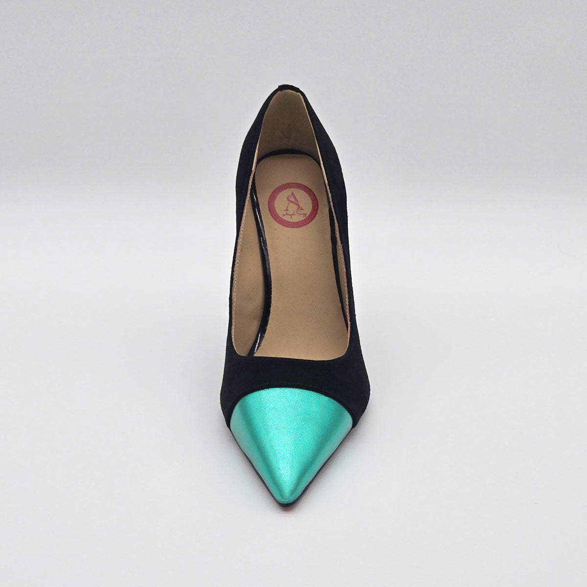 GlamourStride Heels - Mint Glow